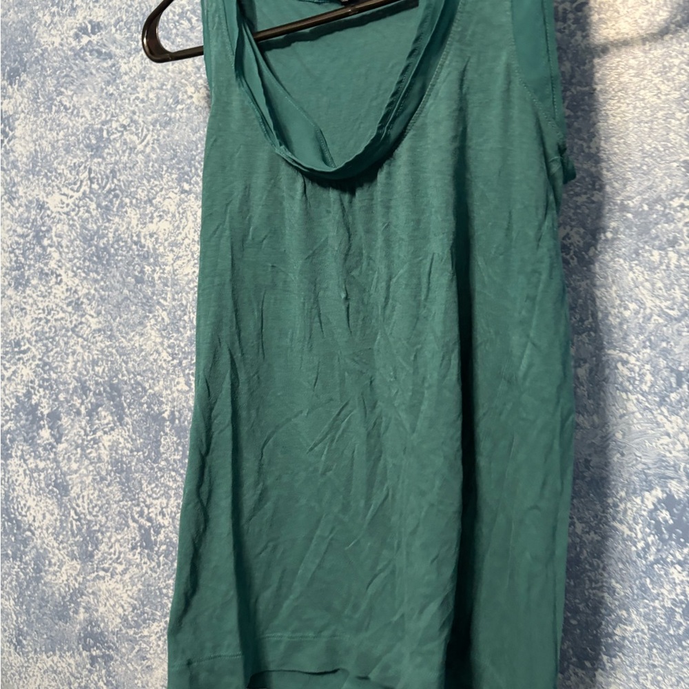 Teal Sleeveless Women's Top